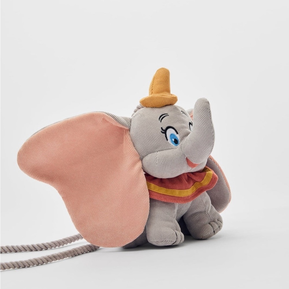 ZARA X Disney Dumbo plush bag kids girls womens crossbody NWT SOLD OUT